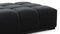 Tufty - Tufty Ottoman, Black Velvet