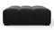 Tufty - Tufty Ottoman, Black Velvet