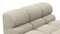 Tufty - Tufty Module, Armless, Beige Gray Chenille