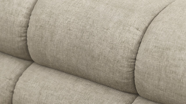 Tufty - Tufty Module, Armless, Beige Gray Chenille