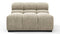 Tufty - Tufty Module, Armless, Beige Gray Chenille