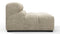 Tufty - Tufty Module, Armless, Beige Gray Chenille