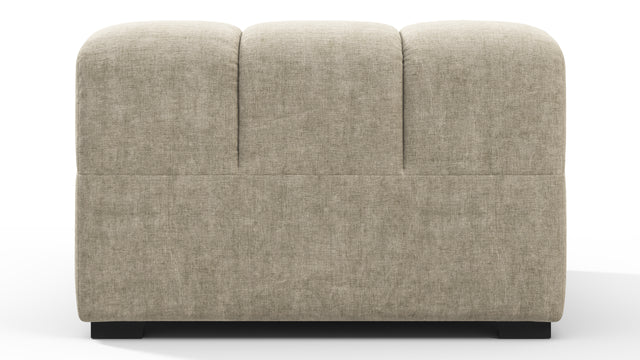 Tufty - Tufty Module, Armless, Beige Gray Chenille