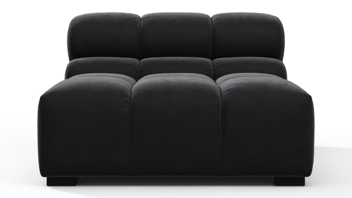 Tufty - Tufty Module, Armless, Black Velvet