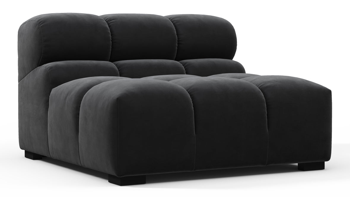 Tufty - Tufty Module, Armless, Black Velvet