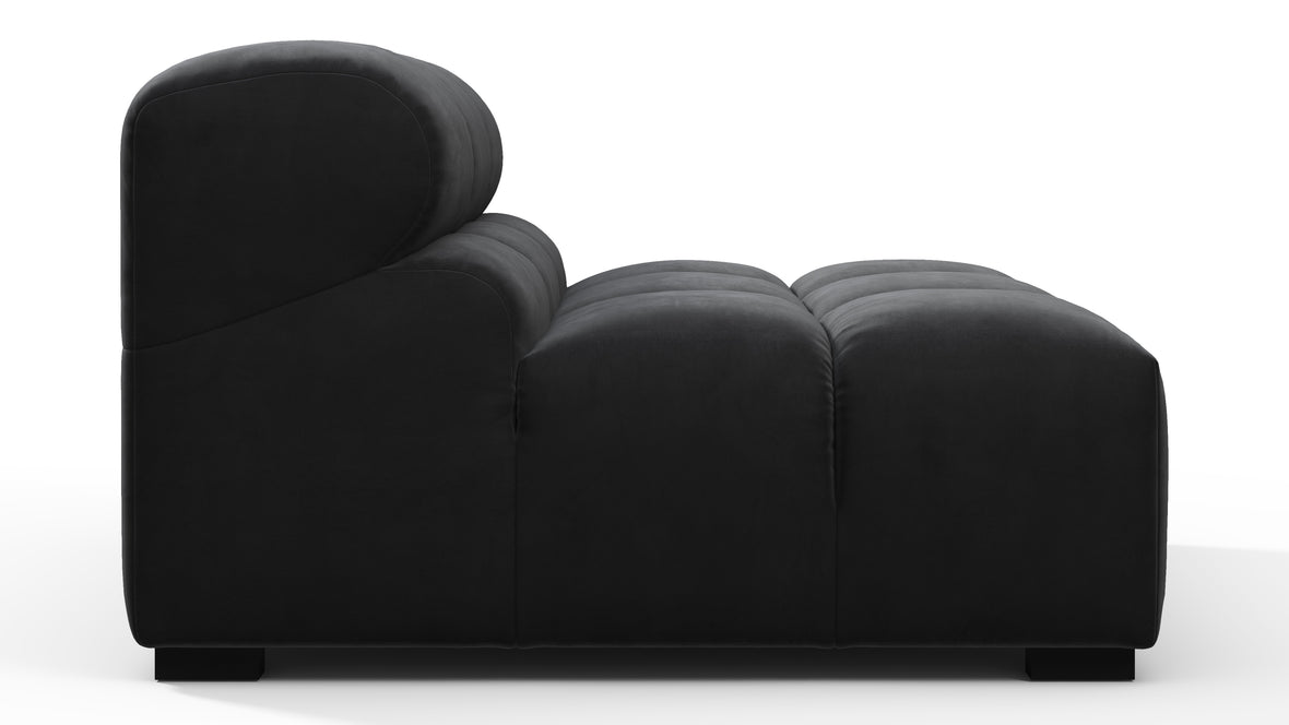Tufty - Tufty Module, Armless, Black Velvet