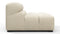 Tufty - Tufty Module, Armless, Eggshell Boucle