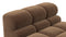 Tufty - Tufty Module, Armless, Mocha Velvet