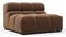Tufty - Tufty Module, Armless, Mocha Velvet