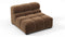 Tufty - Tufty Module, Armless, Mocha Velvet