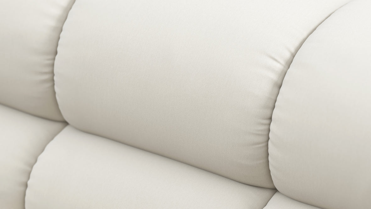 Tufty - Tufty Module, Armless, Oatmeal Brushed Weave