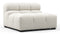 Tufty - Tufty Module, Armless, Oatmeal Brushed Weave