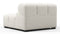 Tufty - Tufty Module, Armless, Oatmeal Brushed Weave