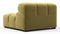 Tufty - Tufty Module, Armless, Olive Gold Velvet