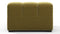 Tufty - Tufty Module, Armless, Olive Gold Velvet