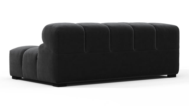 Tufty - Tufty Module, Extra Large Left Corner, Black Velvet