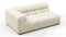 Tufty - Tufty Module, Extra Large Left Corner, Eggshell Boucle