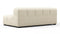 Tufty - Tufty Module, Extra Large Left Corner, Eggshell Boucle