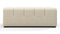 Tufty - Tufty Module, Extra Large Left Corner, Eggshell Boucle