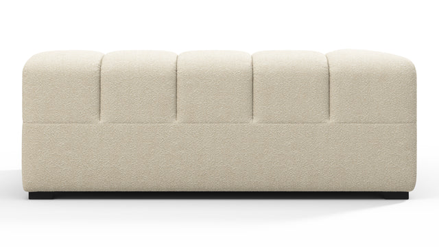 Tufty - Tufty Module, Extra Large Left Corner, Eggshell Boucle