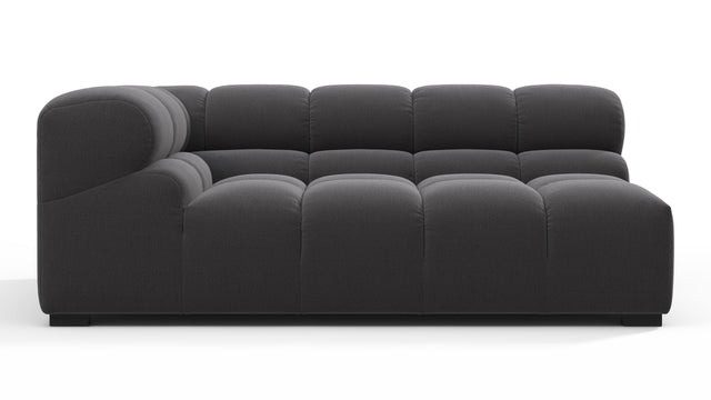 Tufty - Tufty Module, Extra Large Left Corner, Ink Brushed Weave