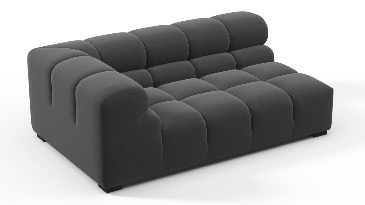 Tufty - Tufty Module, Extra Large Left Corner, Ink Brushed Weave