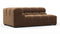 Tufty - Tufty Module, Extra Large Left Corner, Mocha Velvet