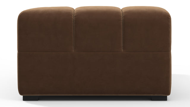 Tufty - Tufty Module, Extra Large Left Corner, Mocha Velvet