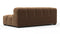 Tufty - Tufty Module, Extra Large Left Corner, Mocha Velvet