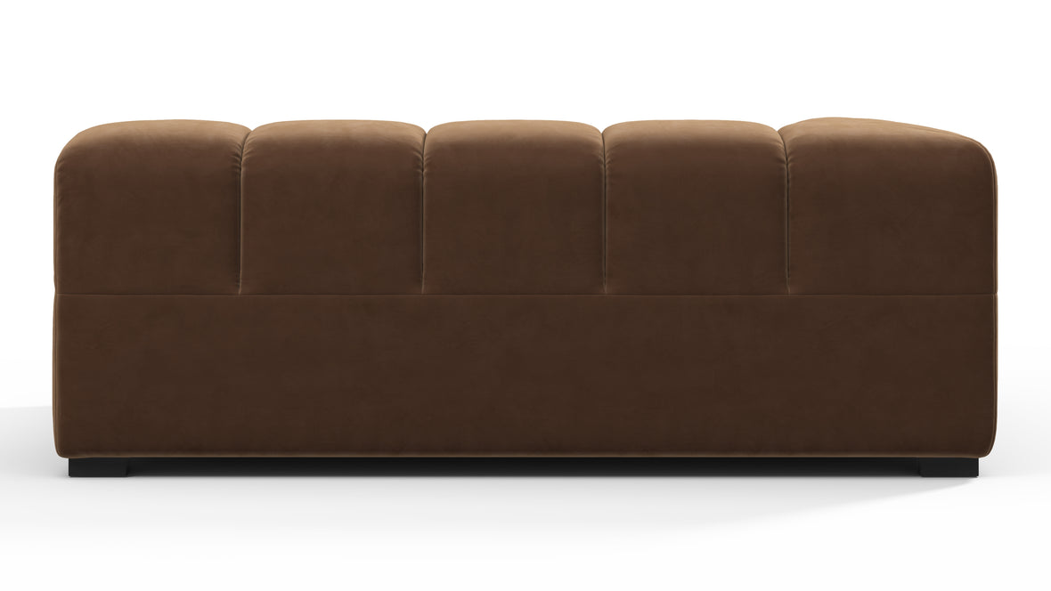 Tufty - Tufty Module, Extra Large Left Corner, Mocha Velvet