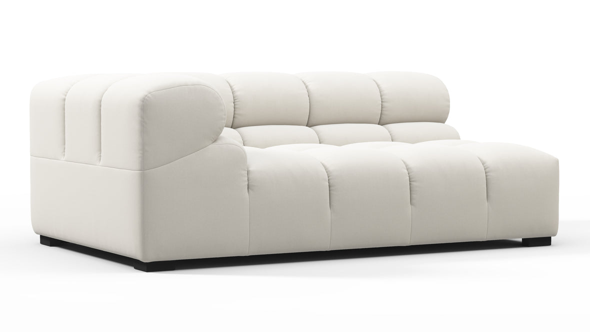 Tufty - Tufty Module, Extra Large Left Corner, Oatmeal Brushed Weave