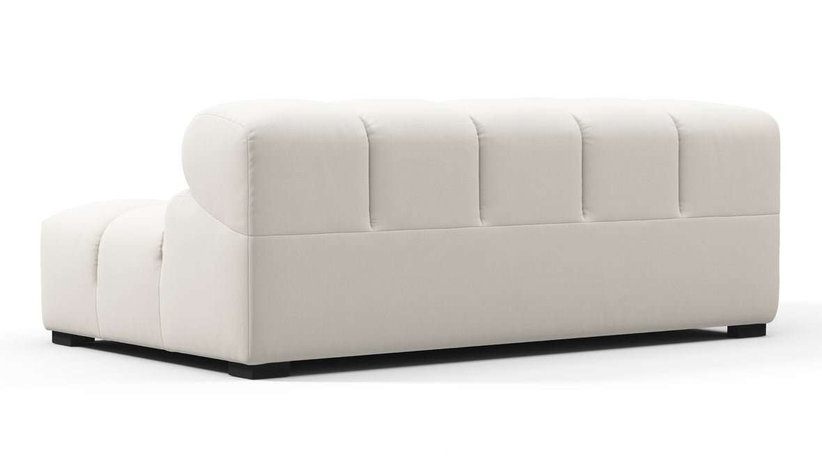 Tufty - Tufty Module, Extra Large Left Corner, Oatmeal Brushed Weave
