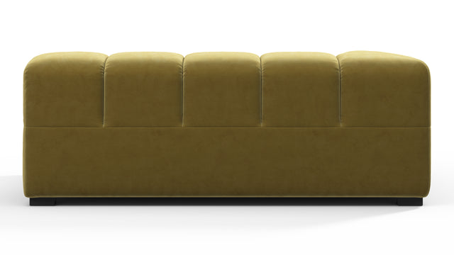 Tufty - Tufty Module, Extra Large Left Corner, Olive Gold Velvet