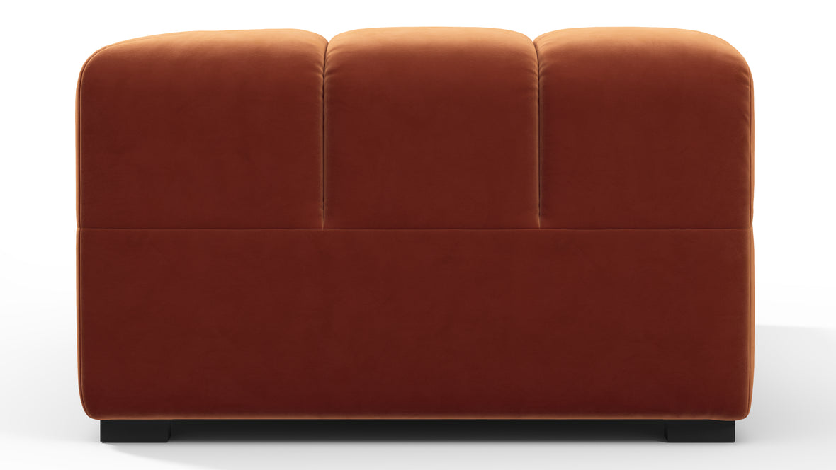 Tufty - Tufty Module, Extra Large Left Corner, Spice Velvet