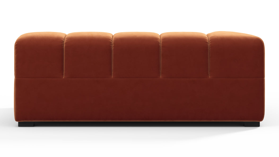 Tufty - Tufty Module, Extra Large Left Corner, Spice Velvet