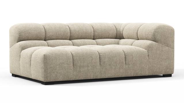 Tufty - Tufty Module, Extra Large Right Corner, Beige Gray Chenille