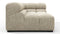 Tufty - Tufty Module, Extra Large Right Corner, Beige Gray Chenille