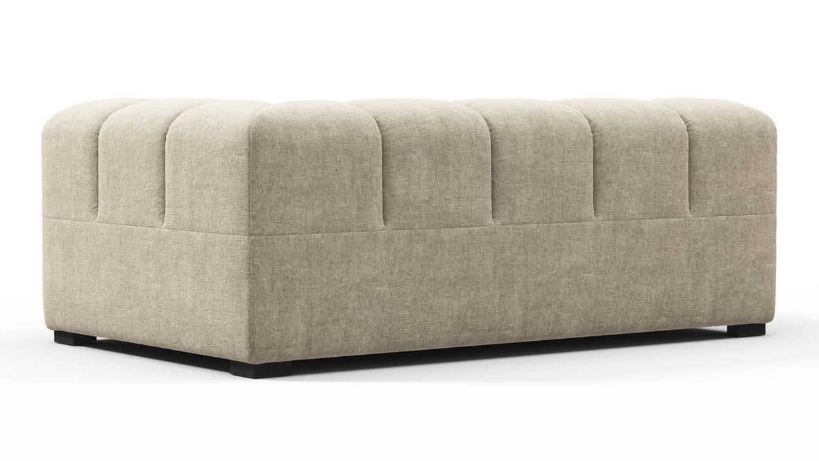 Tufty - Tufty Module, Extra Large Right Corner, Beige Gray Chenille
