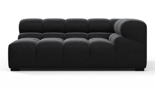 Tufty - Tufty Module, Extra Large Right Corner, Black Velvet