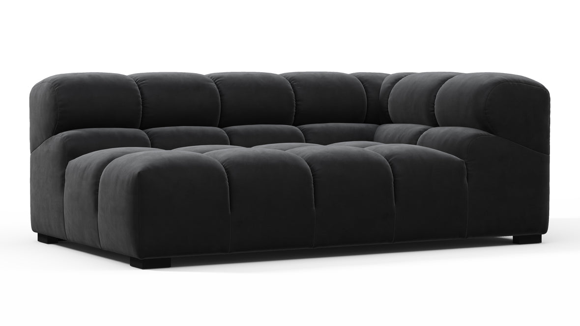 Tufty - Tufty Module, Extra Large Right Corner, Black Velvet