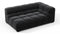 Tufty - Tufty Module, Extra Large Right Corner, Black Velvet