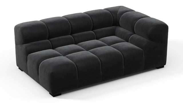 Tufty - Tufty Module, Extra Large Right Corner, Black Velvet