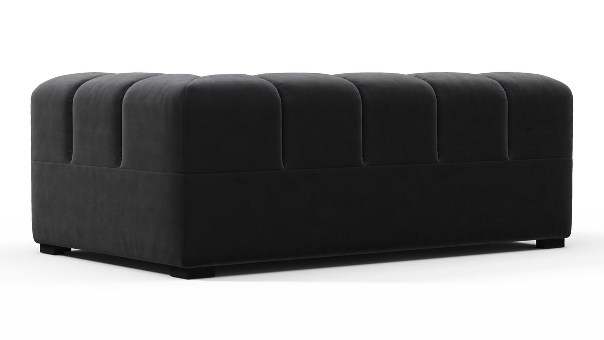 Tufty - Tufty Module, Extra Large Right Corner, Black Velvet
