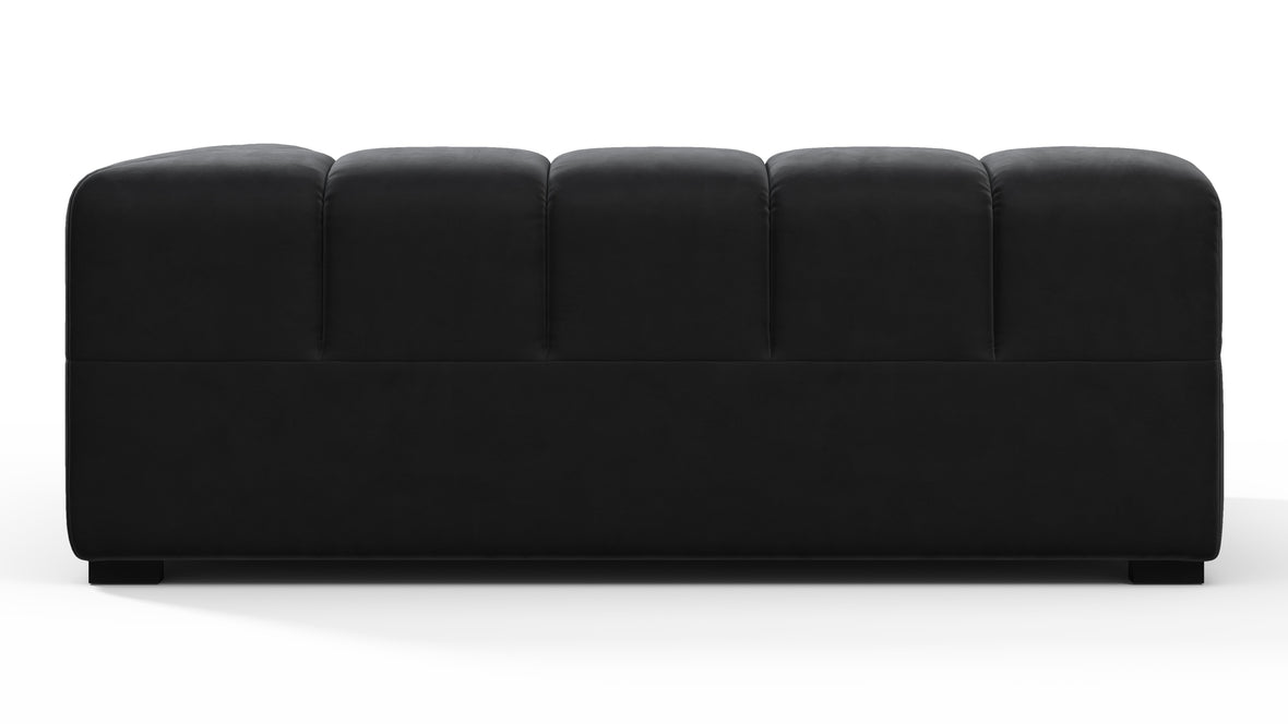 Tufty - Tufty Module, Extra Large Right Corner, Black Velvet