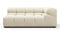 Tufty - Tufty Module, Extra Large Right Corner, Eggshell Boucle