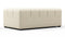 Tufty - Tufty Module, Extra Large Right Corner, Eggshell Boucle