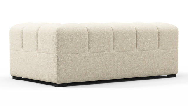 Tufty - Tufty Module, Extra Large Right Corner, Eggshell Boucle