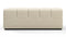 Tufty - Tufty Module, Extra Large Right Corner, Eggshell Boucle