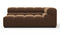 Tufty - Tufty Module, Extra Large Right Corner, Mocha Velvet