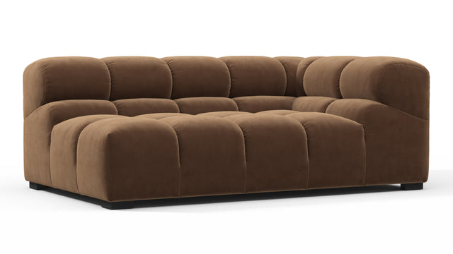 Tufty - Tufty Module, Extra Large Right Corner, Mocha Velvet